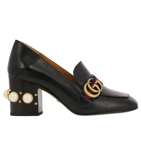 gold gucci shoes|gucci black shoes women.